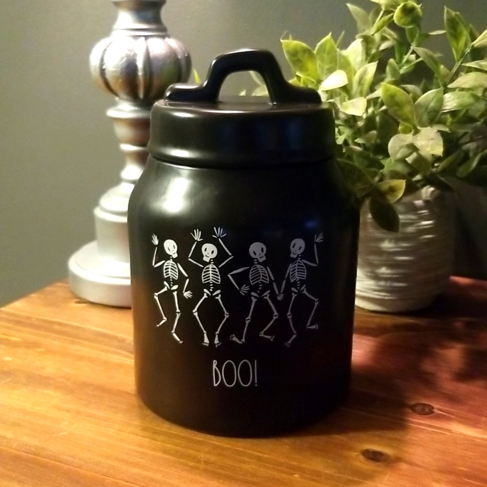 Rae Dunn Halloween "Boo" Canister